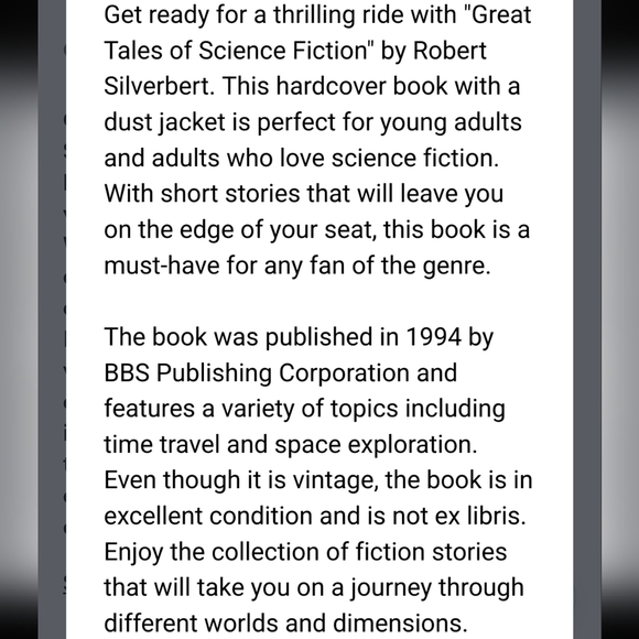 Vintage Science Fiction Book - Picture 7 of 7